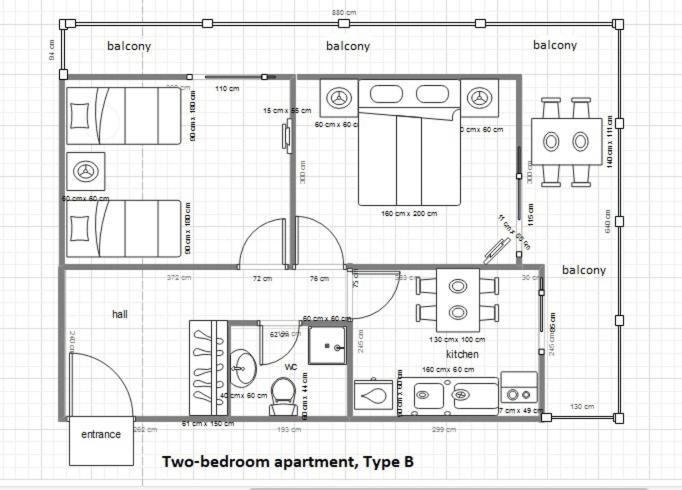 Apartments Dimitra Paralia Dionysiou Exterior foto